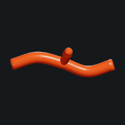 Elongated template rendered in the app